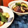 ダッフィーニーうに's cooksnap of when they made レンジ★豚こま･なす･ピーマンの鍋しぎ.