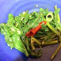 EnjoySun's cooksnap of when they made 秒殺！空芯菜(あさがお菜)で青菜炒め♪.