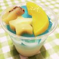 ☆友舞☆'s cooksnap of when they made ☆七夕デザート☆ 七夕カルピスゼリー.