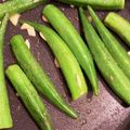 chel725's cooksnap of when they made 〔常備菜〕オクラのガーリック炒め.