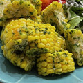 tubakix's cooksnap of when they made 簡単おつまみ☆のり塩風とうもろこし天ぷら.