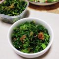 クックI7I5L1☆'s cooksnap of when they made 捨てずに利用☆ラディッシュの葉おかか和え.