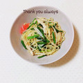 まあまま☆0403's cooksnap of when they made もやしは便利☆鶏ささみ、ニラの塩焼きそば.