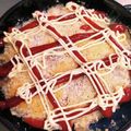 ろざーな's cooksnap of when they made 丸めずまとめて焼いちゃったメンチ♡.