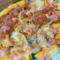 ☆hiroppy☆'s cooksnap of when they made 簡単♪カボチャとベーコンのマヨチーズ焼き.