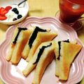 うたかた。's cooksnap of when they made 元祖☆のりトースト.