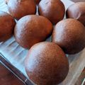 喜八＆Hacchi's cooksnap of when they made ふすまパンミックス手ごねパン(富澤商店).