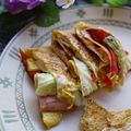 戦うコックサン's cooksnap of when they made 朝の簡単だし卵のハムレタスくるくる巻き.