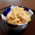 チコリママ's cooksnap of when they made 大葉にんにく醤油のツナ玉丼.