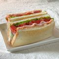 かっちゃん杉's cooksnap of when they made オーロラソースをINして作るBLTサンド.