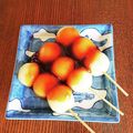 びぃどろぽっぺん's cooksnap of when they made 白玉粉&絹豆腐でみたらし団子☆.