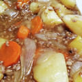 haine1983's cooksnap of when they made とろとろホクホク♪そぼろあんかけ肉じゃが.