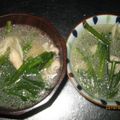 ちかぽん０８０３'s cooksnap of when they made 鶏皮とニラのさっぱりレモンスープ☆.