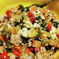 tamicoy's cooksnap of when they made ひき肉とピーマンのガパオ風ライス.