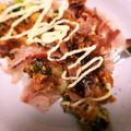 ２本👣でバランスとって歩けるだけでもわたしって素晴らしい存在なんだ😃's cooksnap of when they made フライパンで豚ひき肉とキャベツお好み焼き.