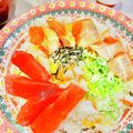 もみたん☆'s cooksnap of when they made 雛祭りに海鮮ちらし寿司.