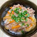 愛とココ's cooksnap of when they made 激うま！豚丼.