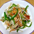 クックJOEさん's cooksnap of when they made お財布レスキュー☆鶏胸肉で青椒鶏肉絲.