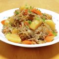 ドルフィンサーモン's cooksnap of when they made 無水 ひき肉で 肉じゃが.