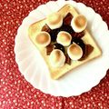 ふたごゆき's cooksnap of when they made オレオチョコマシュマロトースト.