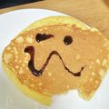 見上げて御LAN's cooksnap of when they made しっとり♪幸せ♪ヨーグルトホットケーキ.