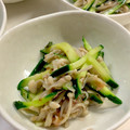 CHISA☆ごはん♪'s cooksnap of when they made 混ぜるだけ☆きゅうりとえのきのワサビ和え.