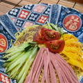 萌絵コ's cooksnap of when they made ☆冷やし中華のごまだれ☆.