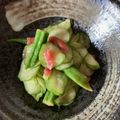 バウンド's cooksnap of when they made さっぱり！オクラ・胡瓜の梅あえ♪.
