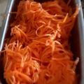 Yokchina's cooksnap of when they made 千切りにんじんの酢漬け.