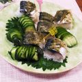 クックHG9V8Y☆'s cooksnap of when they made 即席　極上鯖寿司　（バッテラ）.