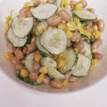 山原水鳥's cooksnap of when they made 蒸し大豆で手軽に栄養たっぷりの大豆サラダ.