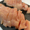 レイレイコ's cooksnap of when they made 鶏ムネ肉が劇的やわらかに仕上がる切り方.