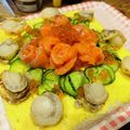 クック6AOL0N☆'s cooksnap of when they made ひな祭り☆お祝いに☆寿司ケーキ.