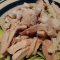 withスマーフ's cooksnap of when they made まるで蒸し鶏＊熱湯に放ったらかし鶏もも肉.
