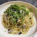 ぴょんし〜's cooksnap of when they made ★れぽ350★簡単♪シラスと海苔のパスタ.