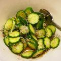 料理研究者's cooksnap of when they made 胡瓜とちりめんのスピード酢の物.