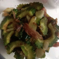 トリノオリンピック☆'s cooksnap of when they made ゴーヤと茗荷とタマネギのポン酢サラダ.