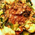 マスタードサンクス's cooksnap of when they made 納豆とニラ入り！豆腐チャンプルー.