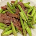 ゆうは0414's cooksnap of when they made アスパラとハムのバター炒め.