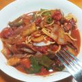 Taka5143☆'s cooksnap of when they made 夏バテ予防に！冷製シーフードトマトパスタ.
