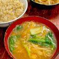 ルぴあ's cooksnap of when they made 切り干し大根deお味噌汁.