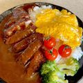あい♪らんど's cooksnap of when they made リメイク★簡単★カレー【オムカレー】.