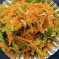 あっしゅぱぱ's cooksnap of when they made にんじんとピーマンの簡単★塩きんぴら.