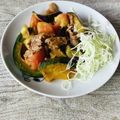 さくらん餅's cooksnap of when they made 牛肉とキャベツとトマトの炒めもの.