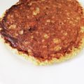 mari0509's cooksnap of when they made オートミールで作る♪バナナパンケーキ.