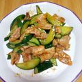 クックJOEさん's cooksnap of when they made 豚肉ときゅうりのさっぱりオイスター炒め.