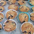 annahanna's cooksnap of when they made アメリカ風　ブルーベリーマフィン.