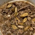 cowniseko's cooksnap of when they made 肉ごぼう（牛バラ肉篇）.