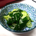 卯月のうさぎ２０１４'s cooksnap of when they made 丘わかめときゅうりの酢の物.