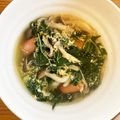 さき8888's cooksnap of when they made モロヘイヤ卵スープ.